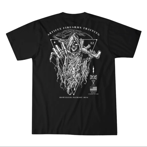 Howitzer Style Men's T-Shirt ARTIFEX MASTER Military Grunt MFG S-4XL - Picture 7 of 11